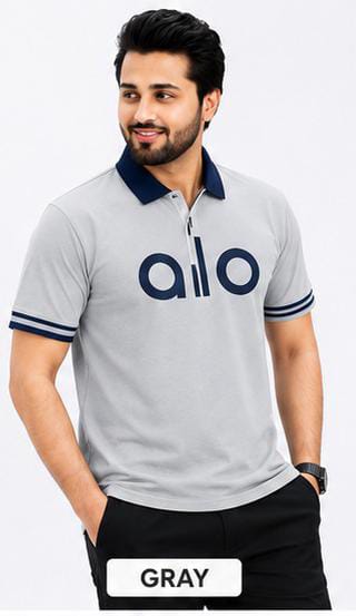 Elite Texture Zip Polo