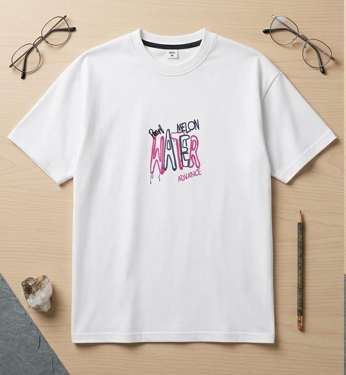 WATER ADVANCE OVERSIZED DROP SHOULDER T-SHIRT