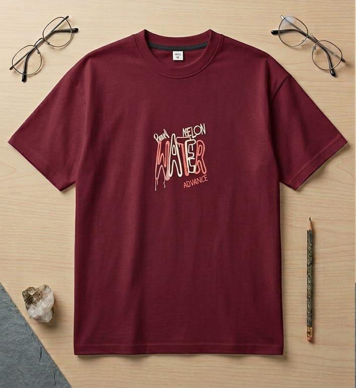 WATER ADVANCE OVERSIZED DROP SHOULDER T-SHIRT
