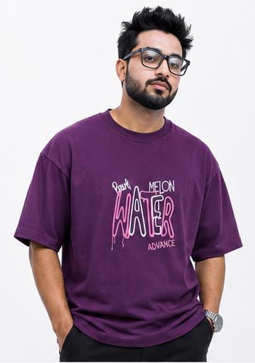 WATER ADVANCE OVERSIZED DROP SHOULDER T-SHIRT